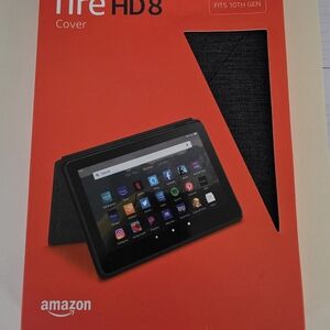 Amazon Fire HD 8 Cover Case - Black Fits 10th Generation Tablet
